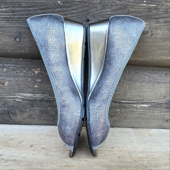 Anne Klein Sport Camrynne Modern Classic Peep Toe Comfort Wedge 7M - Picture 12 of 16